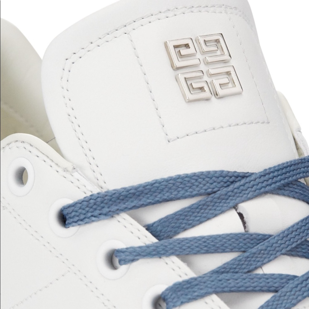 NEW GIVENCHY GAME DAY CITY SPORT LACE UP WHITE SNEAKERS SHOES LOGO SZ 39 or 9 - Picture 10 of 10